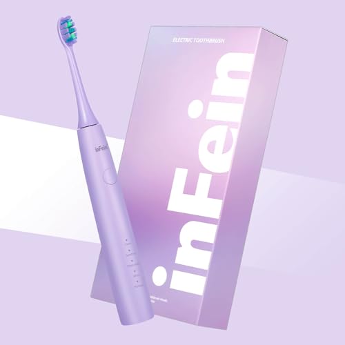 inFein Electric Toothbrush with 3 Cleaning Modes, Gentle Yet Powerful Clean, Built-in Timer, Soft Bristles, USB-C Rechargeable