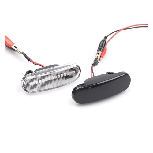 Intermitentes laterales con efecto secuencial dinámico y luces LED para Citroen Nemo 2Pcs 3