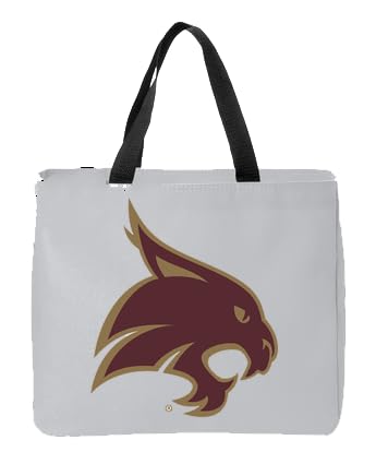 Sport Your Gear Texas State Bobcats Collegiate Reusable Essential Tote Bag 12