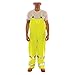 Hivis FR Rain Bib Overall, Yellow/Grn, 3XL