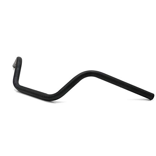 Manubrio universale Drag Straight Bar 7/8" 22mm Vintage Retro Chopper Bobber Cruiser Nero