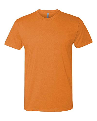 Next Level Mens Premium Fitted CVC Crew Tee (N6210) Orange xs