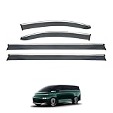 Side Car Window Visors Rain Guards Set for Geely Galaxy Wing LEVC L380 MK1-XE08 2024-2025 – Vent Deflectors Sun Shade Protectors Exterior Car Accessories