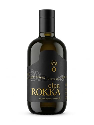 Elea Rokka - Yiannarakis Extra Virgin Olive Oil, Premium Early Harvest, Cold Pressed,Low Acidity(0.3-0.5) 500ml