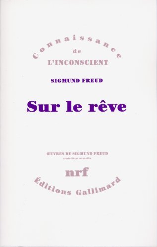 Sur le rêve [French] 2070712745 Book Cover