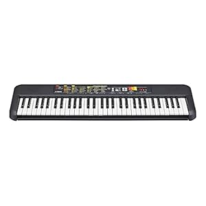 Yamaha PSR-F52 Digital Keyboard,Compact digital keyboard for beginners with 61 keys, 144 instrument voices and 158…