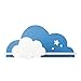 Fevilady Mensole a Muro Scaffali galleggianti Stoccaggio per Display da sporgenza Semplice scaffale Galleggiante Mobile Cloud Clouds scaffali Decorativi Pezzi Scaffale di Mensola (Color : Blue)