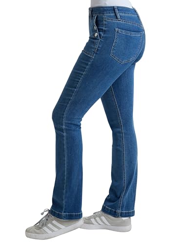 Royalty For Me Womens Women's High Rise Sailor Bootcut, Wp1976502