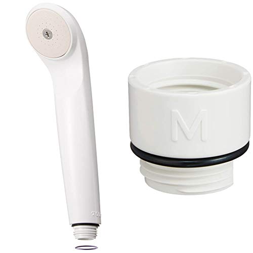 TOTO 低水圧用シャワーヘッド THY731 & シャワーヘッド用アダプタ MYM用 THYC55【セット買い】