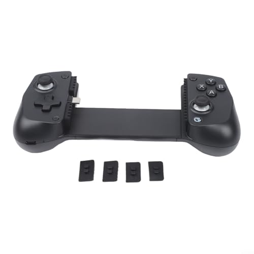 JoyousMall Game Controller ausziehbar für Android, für Gamesir für x5 Lite für iOS für vielseitiges Leichtgewicht, mehrere Farben, Spaß (schwarz)