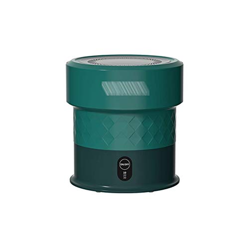 Mini Lavadora Lavadora portátil, esterilización de rayos azules, mini lavadora, lavadora plegable for lavar ropa de bebé, dormitorio de apartamento, viajes tres colores for elegir blanco verde naranja