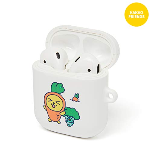 Kakao Friends Official- Happy Week Airpods Case, Compatible With Apple Airpods (Muzi And Con) #TOP7
