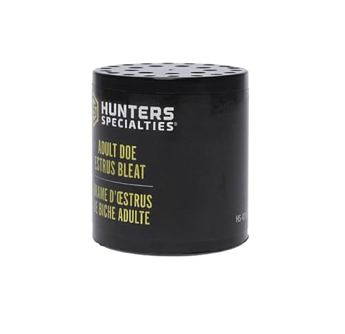 Hunters Specialties Hunting Doe Estrus Bleat Deer Calls - Authentic Vocalizations Rut Period Deer Calling Adult Doe Estrus Bleat Can Game Call by Hunters Specialties - Used condition - Image 2