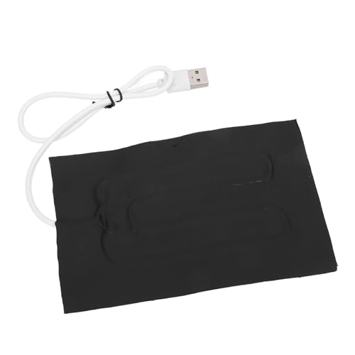 USB Heated Cloth Pad, 15.4 x 10 cm, 5V 1A 5W, Fast Heat Up, for Hand Warmer, Scarf, Coaster, Pet Mat