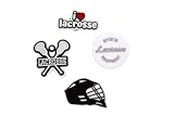 Lacrosse Croc Jibbitz 4 Piece set