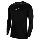 Nike Hombre Camiseta de Manga Larga, Black/White, XL