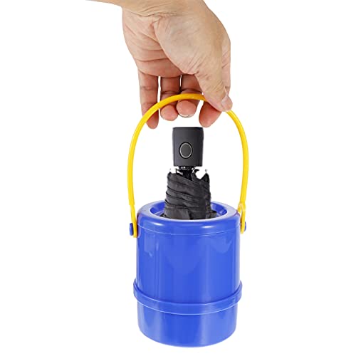 Wakauto Bolsa de guarda-chuva retrátil para armazenamento portátil, capa de guarda-chuva, banco tras