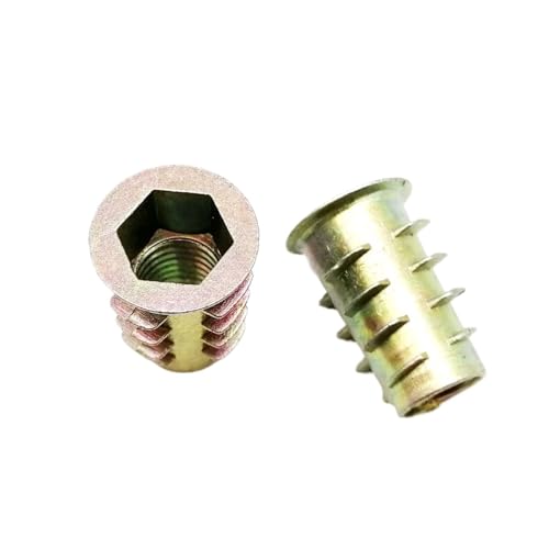 10�� M4 M5 M6 M8 M10 �X���b�h�A�����Z�p�Z�p�\�P�b�g�w�b�h�ؐ��Ƌ�L���r�l�b�g�x�b�h���ߍ��݃C���T�[�g�i�b�g E�i�b�g����=8-25mm(M8x25)