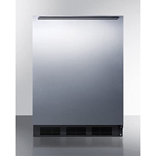 Summit Appliance FF6BK7SSHH 33.25 x 23.63 x 23.5 in. Freestanding All-Refrigerator Black