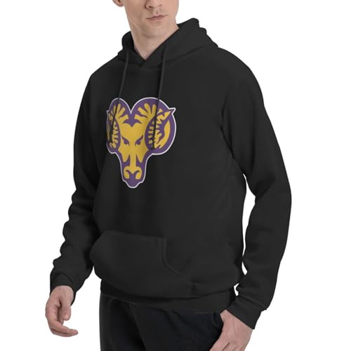 West Chester Golden Rams University Men'S Fleece Hoodie Sweatshirt Winter Casual Pullover With Pockets Hoodies3