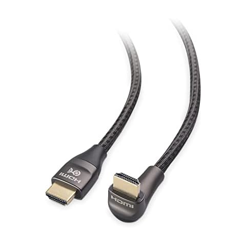Cable HDMI Ultra HD 8K de 48Gbps con ángulo recto Cover