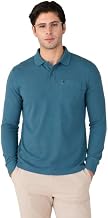 PRORIDERS Men's Cotton-Rich Full-Sleeve Polo T-Shirt with Pocket Premium Pique Fabric Casual & Stylish