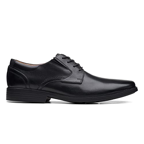 Image of Clarks Mens 26167892-black Leat Uniform Dress Shoe