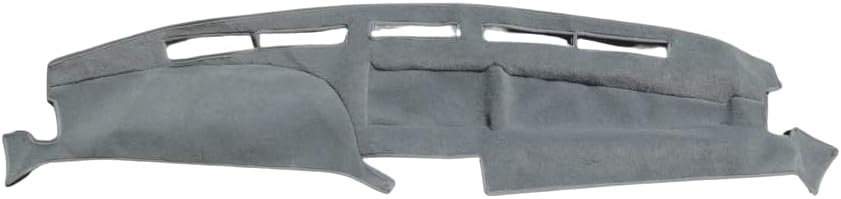 Dash Cover 1992 1993 1994 1995 1996 Compatible with Ford F-150 F-250 F-350 Pickup Dash Cover mat Dashboard pad Grey Silver