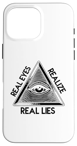 All Seeing Eye - �uReal Eyes Realize Real Lies �s���~�b�h�v �X�}�z�P�[�X iPhone 16 Pro Max �p