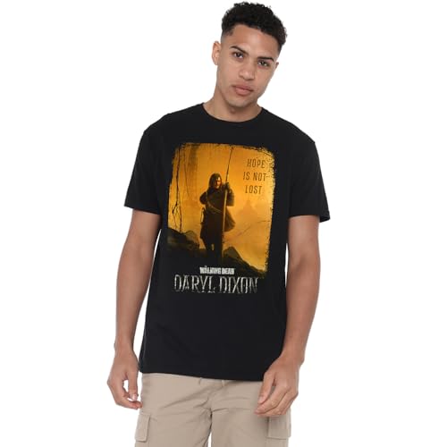 Image of The Walking Dead Daryl Dixon Daryl Dixon Poster Unisex T Shirt, Black, Small