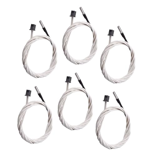 6pcs 3d Printer Heater Block Thermistor Stainless Steel Sensor