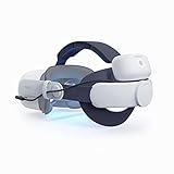 BOBOVR M1 Plus Head Strap with Battery,Compatible with Meta Quest 2,Elite Strap for Enhanced Support and 5200mah Hot-swappable Battery Pack Design