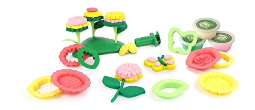 Green Toys Flower Maker Dough Set-21 Piece Pretend Play,Motor Skills,Creative Arts &Crafts Activity Kids Toy Set ,No BPA, phthalates, Dishwasher Safe Recycled Plastic Tools,Organic Dough, Made in USA Green Toys Flower Maker Dough Set-21 Piece Pretend Play,Motor Skills,Creative Arts &Crafts Activity Kids Toy Set ,No BPA, phthalates, Dishwasher Safe Recycled Plastic Tools,Organic Dough, Made in USA