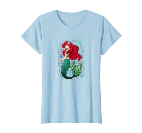 Disney The Little Mermaid Ariel's Song Music Notes T-Shirt