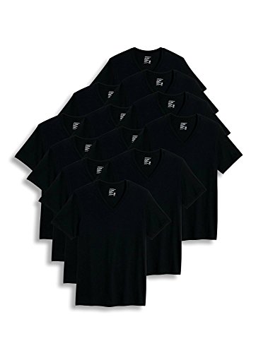 Jockey Men's Classic V-Neck Undershirts #TOP4
