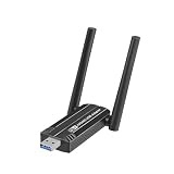 GXGW Adaptador USB WiFi 6E AX5400 Tri-Banda Adaptador WiFi USB para PC