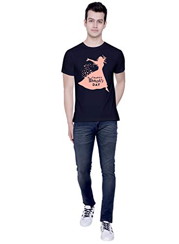 Image of CreativiT Graphic Printed T-Shirt for Unisex International Women's Day Tshirt | Casual Half Sleeve Round Neck T-Shirt | 100% Cotton | D00271-48