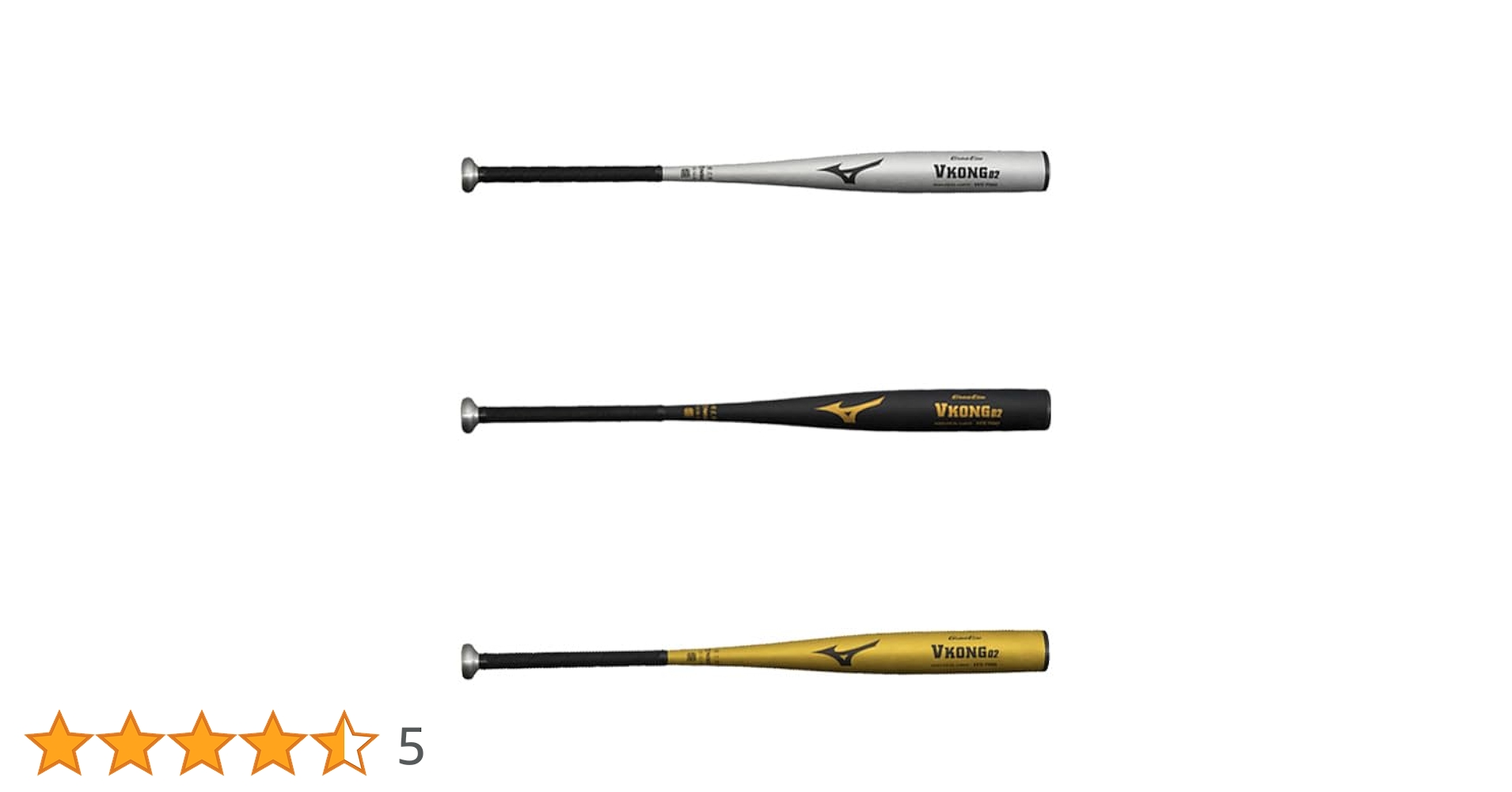 ミズノ　VKONG 02 硬式用　低反発バット［希少］ 硬式用【グローバルエリート】Vコング02(金属製／83cm／平均900g