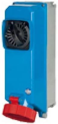 PALAZZOLI 472831 - Sockets with Fuse Blocking Switch IP67 3P+N+T 32A 400V 6H