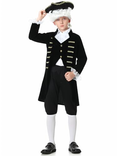GRAJTCIN Colonial Costume for Boys