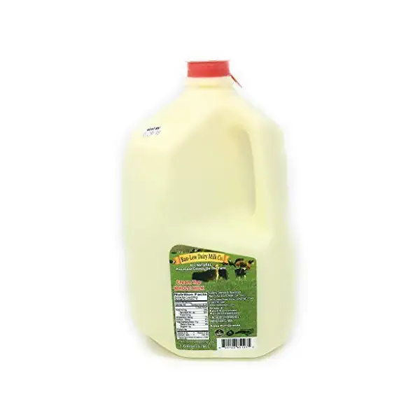 Milk Whole Cream Top, 128 Fl Oz 1