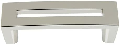 Atlas Homewares 275-PN 3-Inch(center to center) The Moderns Collection Centinel Small Pull, Polished Nickel