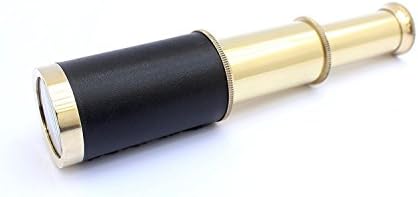 NAUTICALMART Brass Pullout Telescope 6" with Case Collectibles - Set of 100 image 5