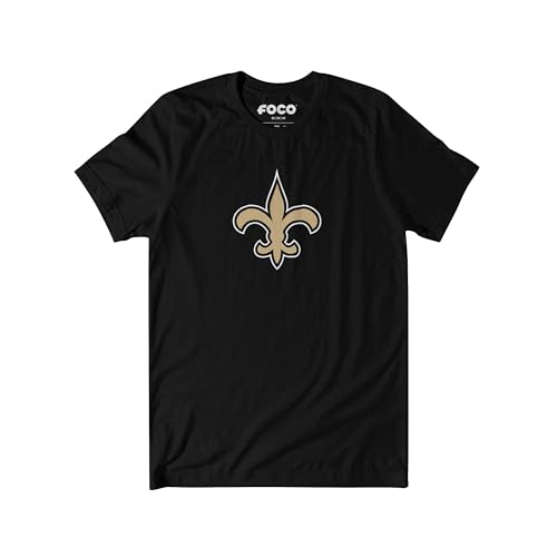 Image of FOCO Men's NFL Team Primary Logo Black Short Sleeve T-Shirt