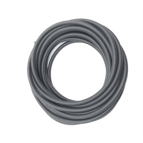 Tuyau de carburant noir en silicone 12x7mm de 1 mètre pour moteur