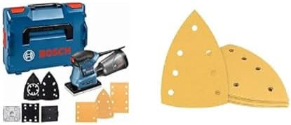 Bosch Expert C470 Schleifpapier-Set – 10 Blätter, Körnung 40-180, Für Schwingschleifer 115x140 Mm