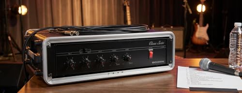 Bogen C35 Classic Series 35W Public Address Mixer Amplifier, 4-Input PA Amplifier with Telephone Paging, 4/8/16 Ohm, 25V/70V Outputs, Treble & Bass Controls, Thermal Protection, Black by Bogen - Image 8