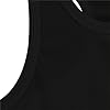 Mens Tank Tops Sleeveless T Shirts Ribbed Knit Shirt Vest Muscle Fit Workout Tshirt Summer Casual Square Neck Tees(Z12-Black, XXL) #4