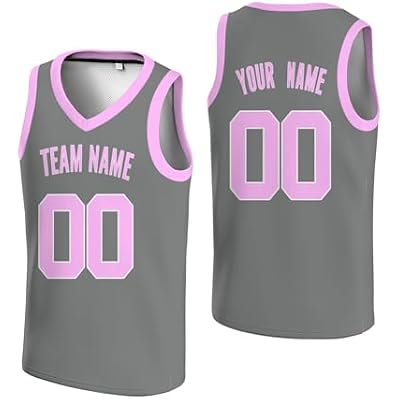 Plain Custom Basketball Jersey for Men Women Youth Solid Personalized Practice Jersey