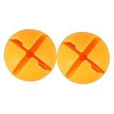 BESPORTBLE 2pcs Multi-Functional Agility Training Poles with Sturdy Plastic Base for Soccer Skills Development Durable Soccer Equipment for Outdoor Use